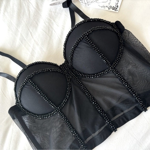 ENDELLION CORSET TOP, NWT! 🖤 - Picture 9 of 12